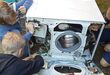 Beim Waschmaschine zerlegen