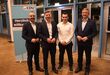 Mit Rückenwind für die Landtagswahl stärken der Remchinger CDU-Vorsitzende Baldassare La Gaetana (links), der JU-Vorsitzende Noah Andreesen (Zweiter von rechts) und der Kreisvorsitzende Martin Gegenheimer (rechts) den Direktkandidaten Nico Gunzelmann. Foto: Zachmann